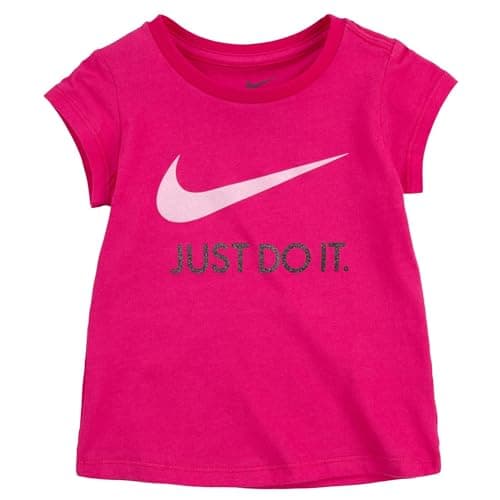 Image of NIKE T-Shirt Swoosh JDI Girl T-Shirt M/C Pink 4 Years
