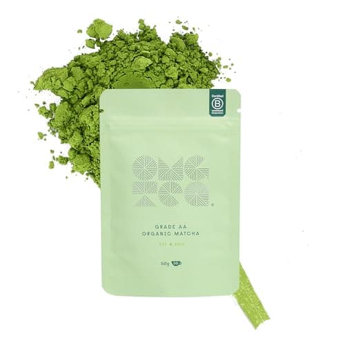 Image of OMGTEA High-Grade Organic Japanese Matcha Green Tea Powder Ceremonial Grade AA – 50g/50 Servings. Great Taste Award Winner 2021