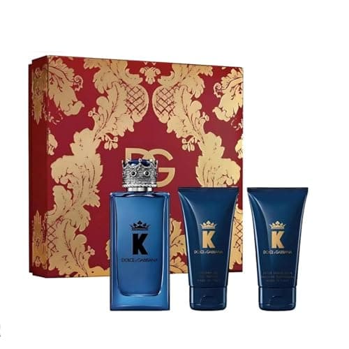 Image of K by Dolce and Gabbana for Men - 3 Pc Gift Set 3.3oz EDP Spray, 1.6oz Shower Gel, 1.6oz After Shave Balm