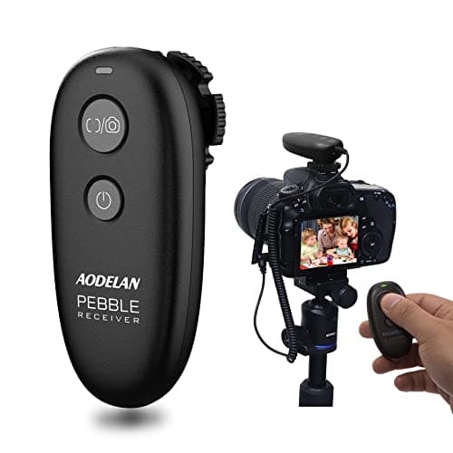 Image of AODELAN for Canon Remote Shutter Release,Wireless Camera Remote for Canon T6,T7,T5,T3,EOS RP,T8i,T7i,T6i,T2i,2000D,6D,SL1,SL2,5D Mark IV,6D Mark II,Replace RS-80N3 & RS-60E3