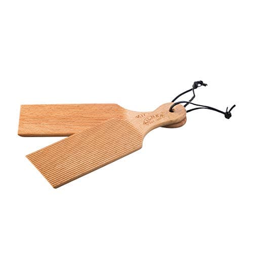 Image of Kilner Butter Paddles Set of 2 Natural Beech Wood Paddles for Shaping Homemade Butter & Removing Buttermilk Ideal for Butter Making