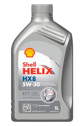 Image of Shell Helix HX8 ECT 5W-30, 1 Litre, Amber