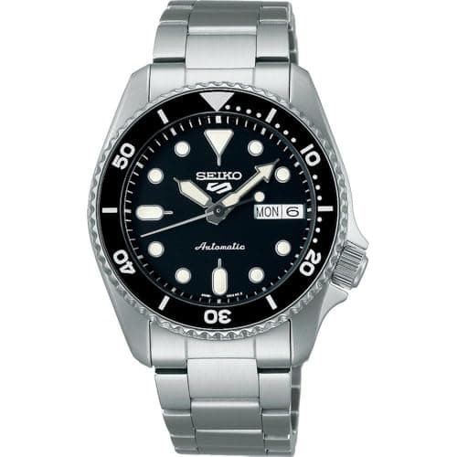Image of Seiko 5 Sports skx Automatic midi (38mm) Black Dial Stainless Steel SRPK29K1