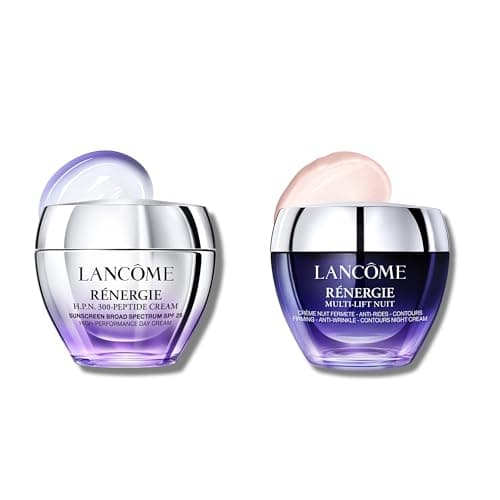 Image of Lancôme Rénergie Day & Night Cream Bundle 50ml, Multi-Lift Night Cream & H.P.N. 300-Peptide Face Cream, Firming Anti-Ageing Routine, Refillable