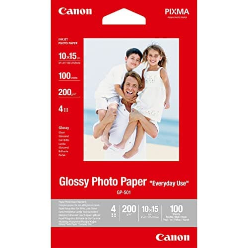 Image of Canon GP-501 Glossy Photo Paper (10cm, 15cm, 210gsm)