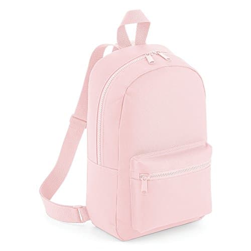 Image of BagBase Mini Essential Fashion Backpack Backpack, Adults Unisex, Powder Pink (Pink), One Size