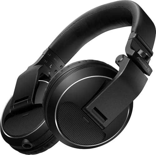 Image of Pioneer DJ HDJ-X5-K DJ Headphones Black