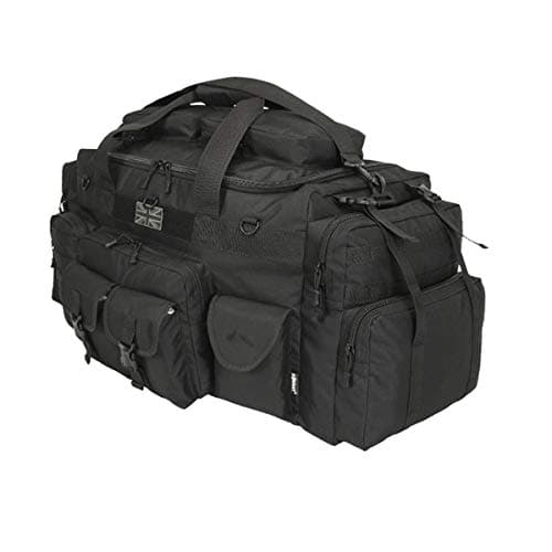 Image of *New*Kombat UK Saxon 125 Litre Holdall Black Police Military Special Forces Security Travel