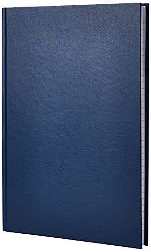 Image of Q-Connect Feint Ruled Manuscript Book A4 96 Sheet A4 Blue K00060