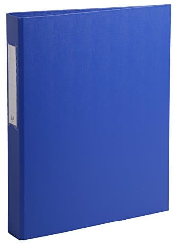 Image of Exacompta - Ref 54382E - PP-Covered Ring Binder - Suitable for Storing A4 Documents, 2 Rings, 40mm Spine, Holds Up To 400 Sheets, Sturdy Cardboard - Blue