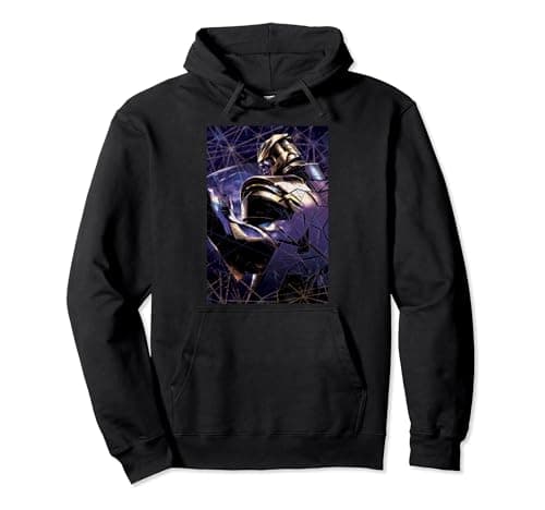 Image of Marvel Avengers: Endgame Thanos Shattered Poster Pullover Hoodie