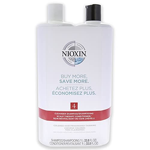 Image of Nioxin System 4 Cleanser & Scalp Therapy Conditioner Duo 33.8 OZ