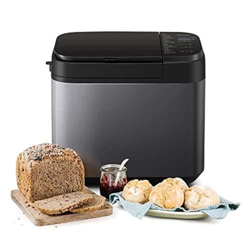 Image of Panasonic SD-YR2540 Fully Automatic Bread maker, with Yeast/Raisin & Nuts Dispenser, 32 Programmes, 4 Gluten-Free Mode, Dual Temperature Sensors, 13 Hours Digital Timer, Stainless