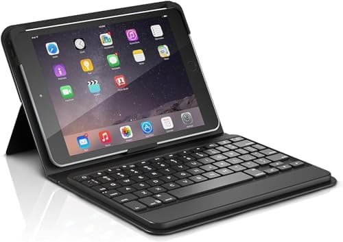 Image of ZAGG Messenger Folio Tablet Keyboard Case for iPad Mini 2 / iPad Mini 3 - Black (IM3BSF-BB0)