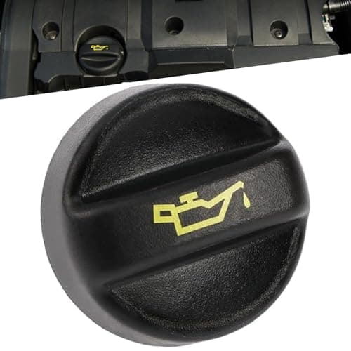 Image of Raheem 9670015080 Engine Oil Filler Cap Replacement for Citroen Berlingo C3 C4 Picasso Dispatch Peugeot 2008 207 208 3008 308 508 5008 Partner 1.5 1.6 HDI Vauxhall Opel Astra1180S5 9674157180