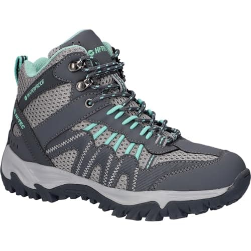 Image of Hi-Tec JAGUAR MID WP WOMENS CHARCOAL/GRAPHITE/COOL GREY/LICHEN-UK6