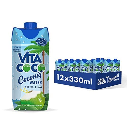 Image of Vita Coco - Original Coconut Water 12x330 ml, Gluten Free, Full Of Vitamin C, Good Source Of Potassium, Low-Calorie, Thirst Quenching Refreshment