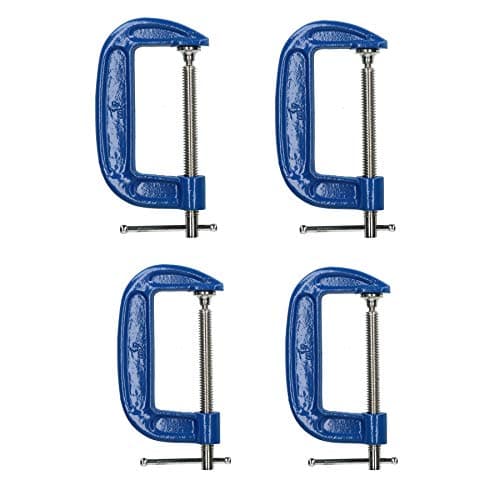 Image of 4" / 100mm Heavy Duty G Clamp C C Grip Holder Clasp Vice Clamping 4 Pack