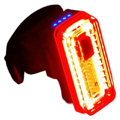 Image of AweBlitz™ Automatic On/Off Superbright 30 Lumens 28 x C.O.B LEDs USB Rechargeable Rear Bike Light