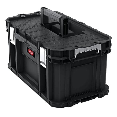 Image of Keter, Connect Tool Tool Tool Box, Black/Red