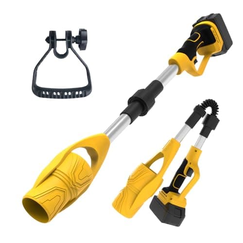 Image of OPULIV Leaf Blower Cordless, Electric Cordless Leaf Blower w/2 X 3.0Ah Batteries Charger, Infinitely Variable Speed, 580CFM/160MPH Lightweight Leaf Blowers for Patio Cleaning, Lawn Care, Yard, Garage