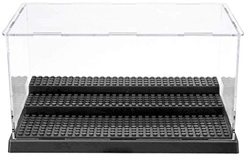 Image of BRICKLIGHT Acrylic model display case box for LEGO Minifigures BRICKHEADZ 21302 71361 speed champions cars small