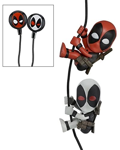 Image of NECA Scalers – Pack of Headphones and Figures Marvel Deadpool/X-Force, Multicoloured