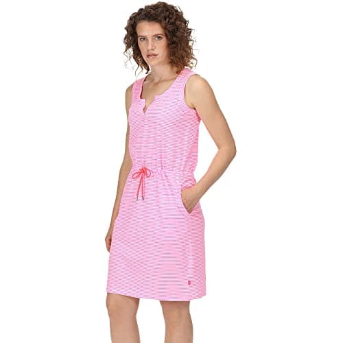 Image of Regatta Women's Fahari Dress, Navy/White Stripes, 36