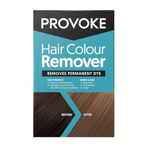 Image of PROVOKE Hair Colour Remover, Max Strength Removes Permanent Hair Dye, For Multicoloured Hair Dye Removal; Ammonia-free & Bleach-Free Formulation