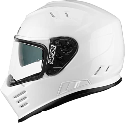 Image of Simpson Venom Helmet, White, Size S