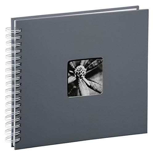 Image of Hama | "Fine Art" Spiral Bound Album, 28 x 24 cm, 50 White Pages | Grey 00002112