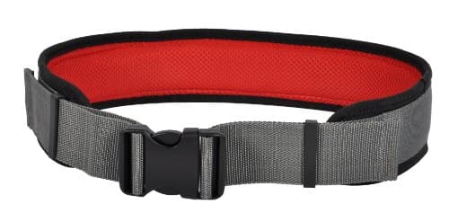 Image of C.K Magma Compact Padded Belt MA2734, Black / Grey / Red, One Size