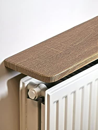 Image of Light oak laminated radiator shelf 36"x6" inch 90x15x1.8cm