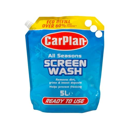 Image of CarPlan All Seasons Pre-Mix Car Screenwash (5L Pouch)
