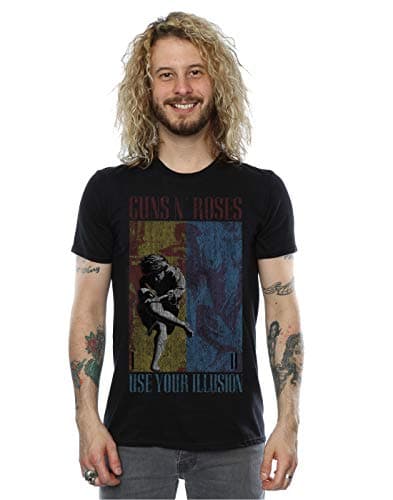 Image of Guns N' Roses Men's Use Your Illusion T-Shirt Large Black