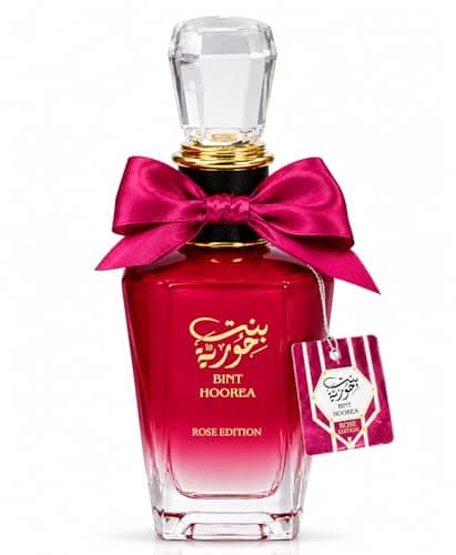 Image of Bint Hoorea Rose Edition Eau de Parfum 100ml – Luxury Rose & Floral Fragrance – Soft Musk, Sweet Amber & Powdery Notes – Long-Lasting Elegant Perfume – Gift-Ready Bottle