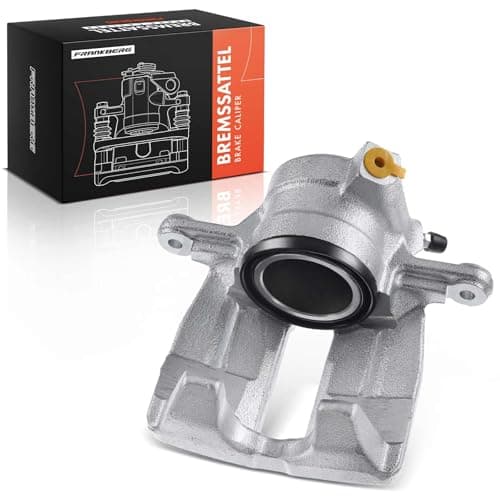 Image of Frankberg Brake Caliper Disc Brake Front Left Cast Aluminium Compatible with C-Class C-Class Coupe C-Class T-Model CLC-Class CLK CLK Cabriolet SLK Replace# 0034202383