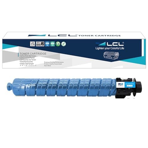 Image of LCL Compatible Toner Cartridge 841820 Aficio MP C3003 C3003SP MP C3503 C3503SP MP C3004 C3004SP MP C3504 C3504SP (1PK Cyan) Replacement for Ricoh Aficio MP C3003SP MP C3503SP MP C3004SP MP C3504SP