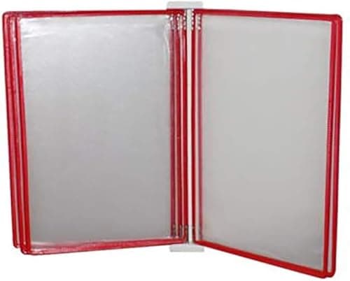 Image of ADGCFKOP Flip File Holder, Wall-Mounted Magnetic Display (PVC+Metal) 35.5 * 24.5 * 4.5CM