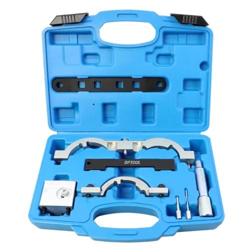 Image of DPTOOL Turbo Engine Camshaft Timing Tool Kit Compatible with Vauxhall Opel Aveo Cruze Orlando 1.0 1.2 1.4 Engine 2009-2020 with Belt Tensioner Torx E14 Holding Wrench Replace EN-48488 EN-953-A
