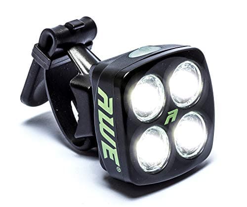 Image of AWE® AWEBlitz™ 80 Lumens Front Light Super Bright, 4 LED's USB Rechargeable Bicycle, Fantastic Functions *SEE 360 VIDEO*