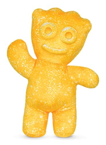 Image of iscream Sour Patch Kids Embossed 8.5" x 6.25" Candy Character Mini Pillow, Yellow