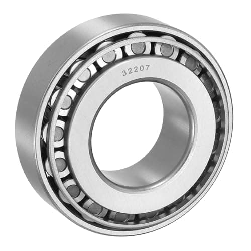 Image of sourcing map 32207 Tapered Roller Bearing Cone and Cup Set, 35mm Bore x 72mm OD x 24.5mm Thick, Chrome Steel Taper Bearing Set, ABEC-3