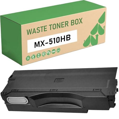 Image of KEUWHLL Compatible for Sharp MX-510HB MX510HB Waste Toner Box, for MX-4140N MX-4141N MX-5110N MX-5111N MX-5112N MX-5112NSF MX-5112NSFA MX-5140N MX-5141N Printer 1-pack