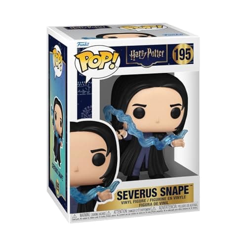 Image of Funko POP! Movies: Harry Potter - Severus Snape with Patronus - Collectable Vinyl Figure - Gift Idea - Official Merchandise - Toys For Kids & Adults - Model Figure for Collectors and Display