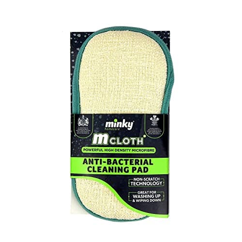 Image of Bundle of 2 - Minky M Cloth Anti Bacterial Cleaning Pad - Mrs Hinch