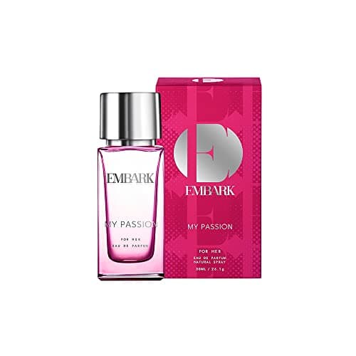 Image of EMBARK My Passion for Her, Women's Perfume, 30ml Floral, Woody, Musky Long Lasting Smell Travel Size Bottle