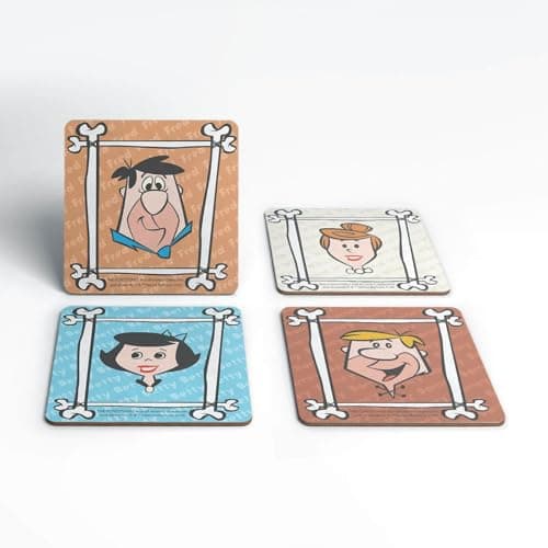Image of The Flintstones Characters Coaster Set