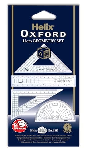 Image of Helix Oxford 15cm Geometry Set