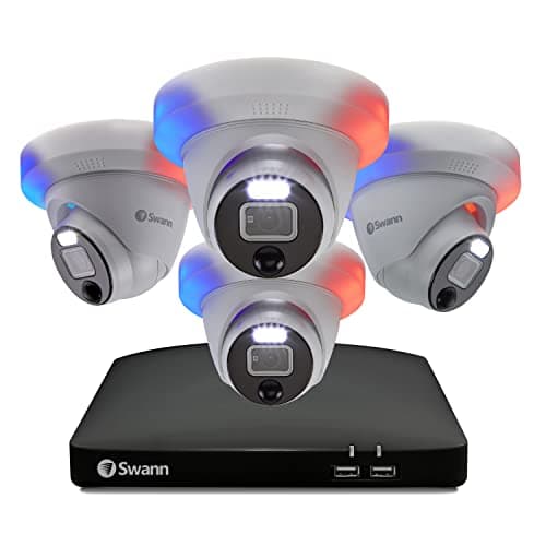 Image of SWANN Security Enforcer 4 Camera 8 Channel 4K Ultra HD DVR Security System